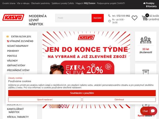 tisíce produktů skladem + 14 kamenných prodejen. tradice od roku 1991. vybírejte online na kasvo.cz!