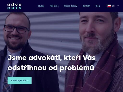 v advokátní kanceláři advocuts nabízíme právní služby v širokém rozsahu včetně osobního zastoupení při sporech. jsme advokáti, kteří se nebojí být ostří. odstřihneme vás od problémů.