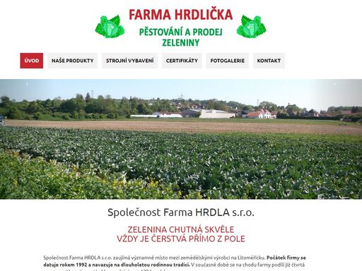 www.farmahrdlicka.cz