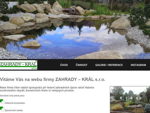 www.zahrady-kral.cz