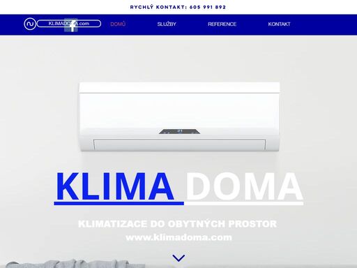 klimadoma.com se zabívá montaží, prodejem, servisem klimatizačních jednotek do kanceláří, bytů a domů.