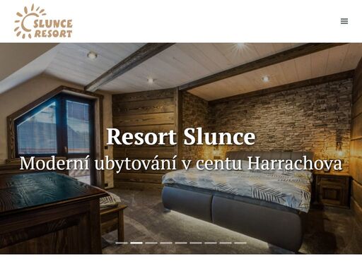 resort slunce se nachází v centru harrachova, jen 300 metrů od lyžařských vleků a skokanského můstku. nabízí ubytování v pokojích s tv, vlastním sociálním zařízením a wi-fi.