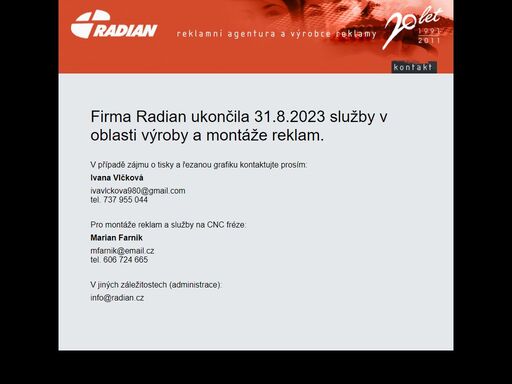 www.radian.cz