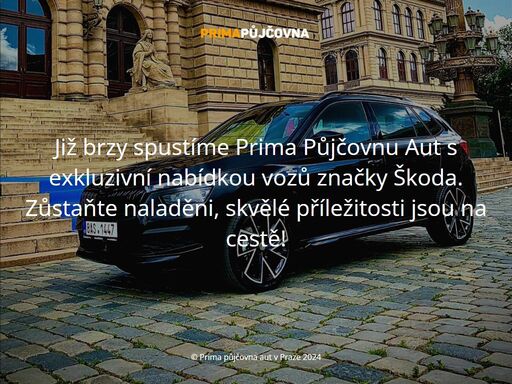 www.primapujcovna.cz