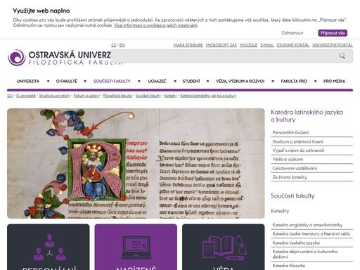 katedra latinského jazyka a kultury ff ou - oficiální internetové stránky ostravské univerzity.