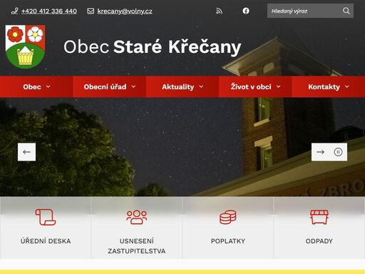www.krecany.cz