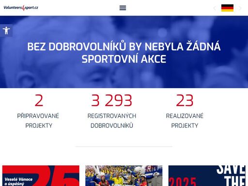 www.volunteers4sport.cz