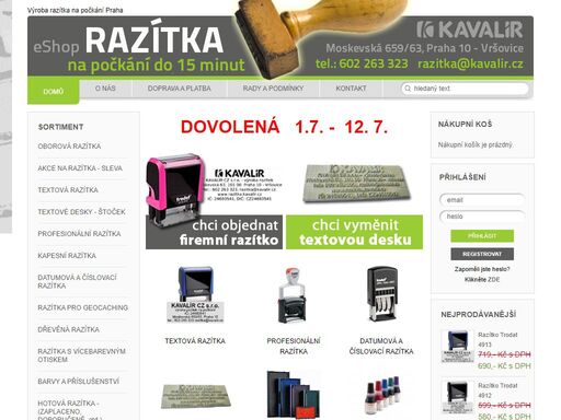 razitka.kavalir.cz