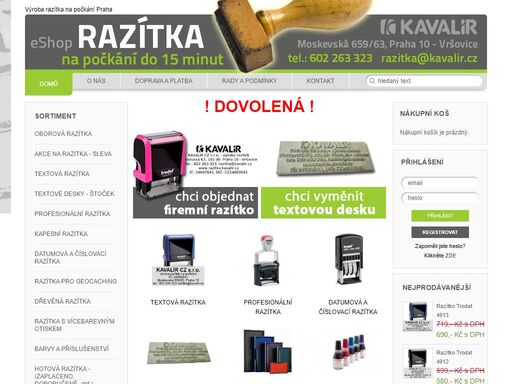 razitka.kavalir.cz