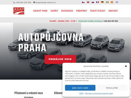 www.autopujcovnapraha.cz
