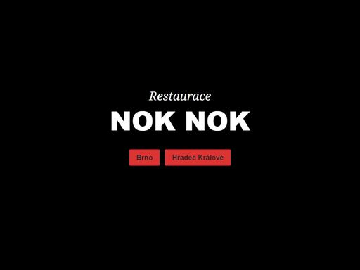 www.noknokrestaurant.cz