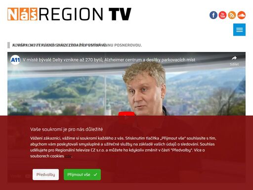 regionální televize - čerstvé zprávy ze všech regionů