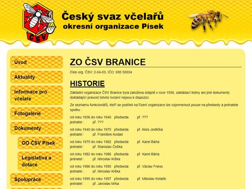 vcelarstvipisek.cz/dokumenty/organizace/branice