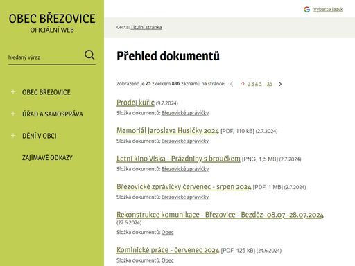 www.obecbrezovice.cz