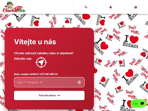 bleskový rozvoz pizzy, křídel a dalšího jídla z kvalitních a čerstvých surovin. objednávejte online nebo telefonicky a vychutnejte si chacharovy speciality.