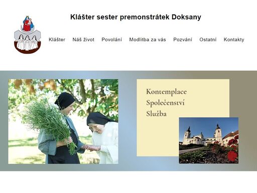 klášter sester premonstátek v doksanech. kontemplativní komunita sester. doksany.