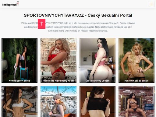 sportovnivychytavky.cz - český sexuální portál. na sportovnivychytavky.cz vám přinášíme sexuální služby, které jsou navrženy s ohledem na specifika mužského těla a duše.