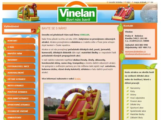 www.vinelan.cz