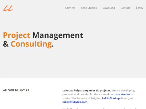 lukylab | projects & consulting | homepage