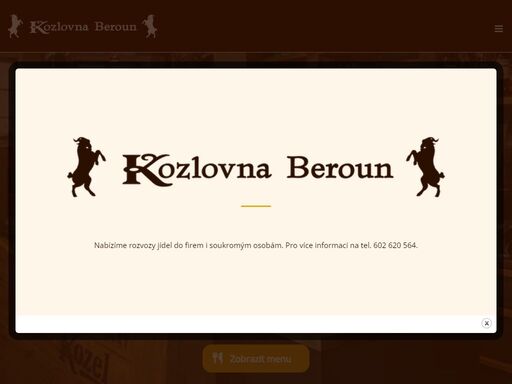 www.kozlovnaberoun.cz