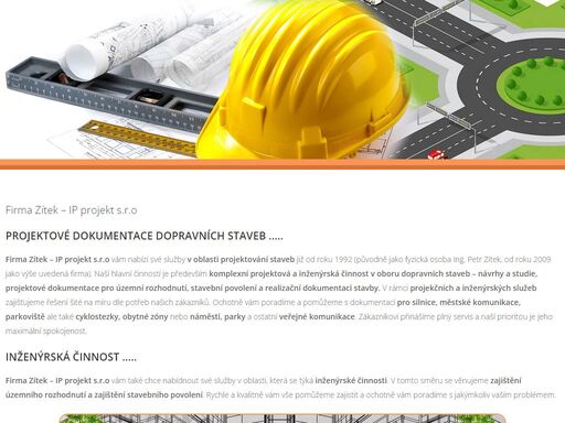 ip projekt s.r.o vám nabízí své služby v oblasti projektování staveb.  komplexní projektová a inženýrská činnost v oboru dopravních za zajímavé ceny.