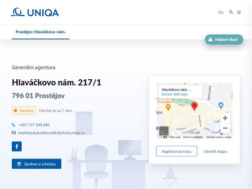 uniqa.cz/detaily-pobocek/prostejov-svatoplukova
