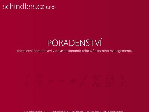 www.schindlers.cz