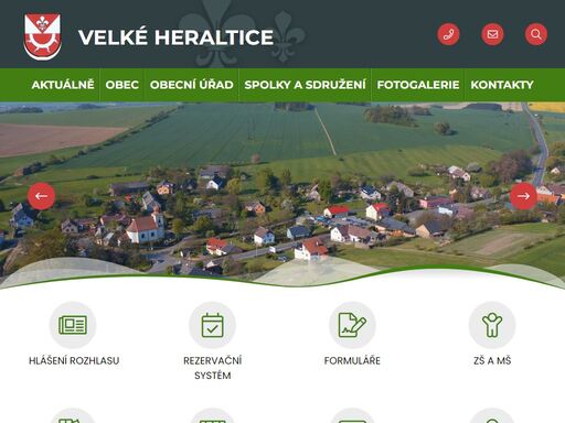 www.velkeheraltice.cz