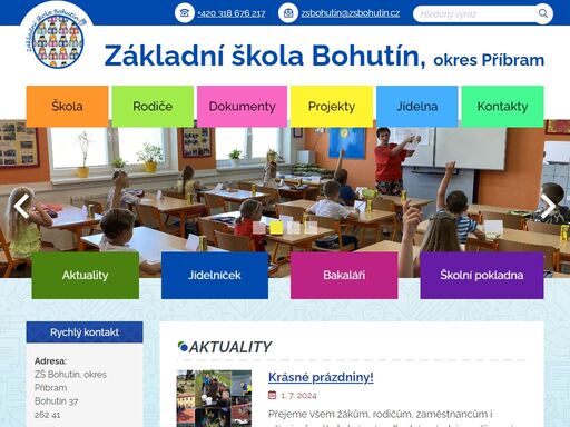 www.zsbohutin.cz