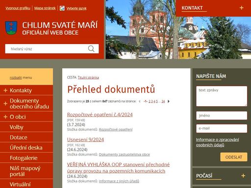 www.chlumsvatemari.cz
