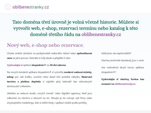 www.zaluzie.oblibene.cz