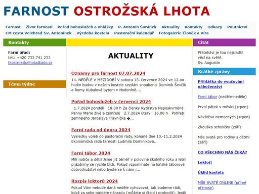 www.farnost-ostrozska-lhota.cz