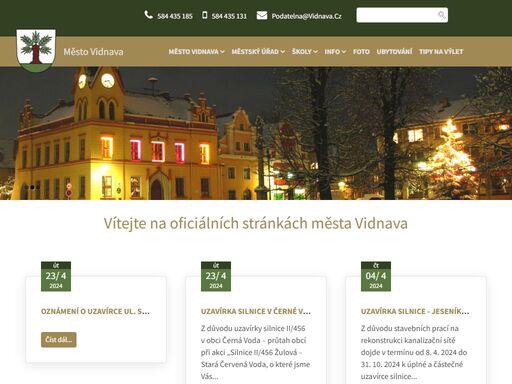 www.vidnava.cz