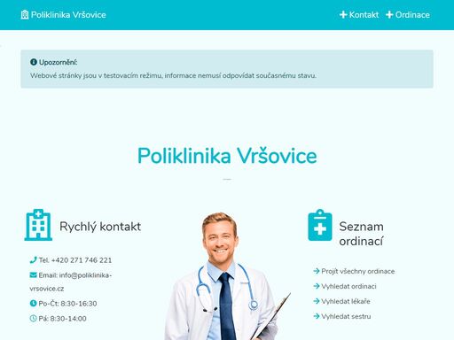 poliklinika-vrsovice.cz