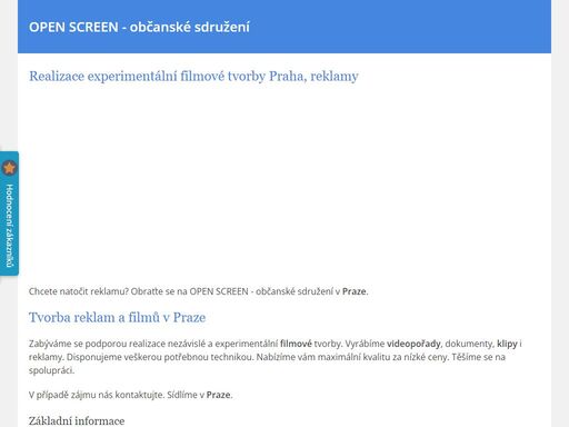 open-screen.sluzby.cz