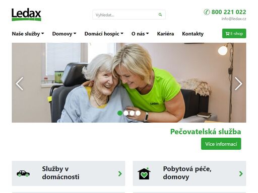naším posláním je už od roku 2007 péče o seniory, dlouhodobě nemocné nebo zdravotně postižené. na mnoha místech české republiky pomáháme našim klientům při každodenních činnostech v jejich domácnostech nebo našich domovech pro seniory. pro nevyléčitelně n