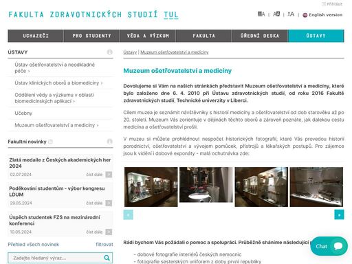 fzs.tul.cz/ustavy/muzeum-osetrovatelstvi-a-mediciny/muzeum-osetrovatelstvi-a-mediciny