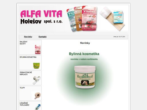 alfa vita holešov - zdravotnické zásobování lékáren.