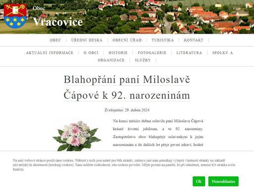www.obecvracovice.cz