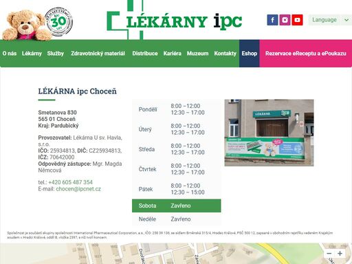 lékárny ipc – tradiční české lékárny. vše začalo sametovou revolucí a spuštěním postupné privatizace státních lékáren v naší zemi.