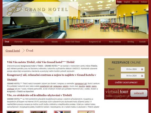 úvod | grand hotel