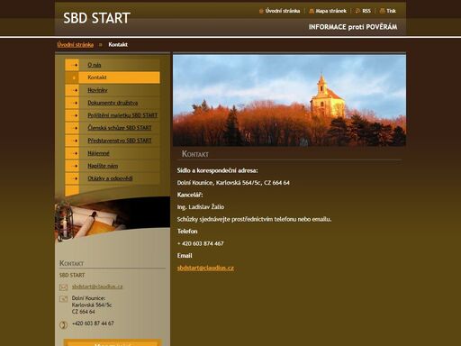 www.sbdstart.cz/kontakt