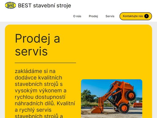 kvalitní a rychlý servis a prodej stavebních strojů a mechanizace v jindřichově hradci, jihočeský kraj.