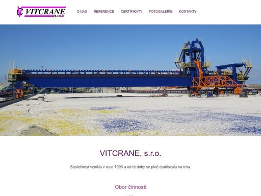 www.vitcrane.cz