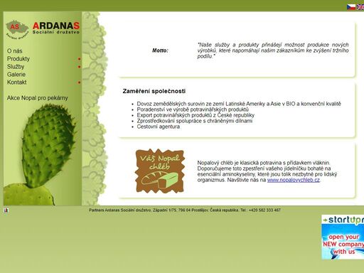 sociální družstvo partners ardanas - homepage