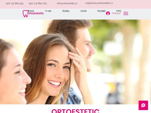 ortoestetic - nabídka ortodoncie a rovnátek, rychle a výhodně.