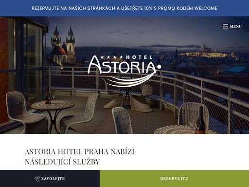 astoria hotel praha: objevte esenci prahy skrz nadčasovou eleganci. vítejte na naší oficiální stránce. garance nejlepší ceny!