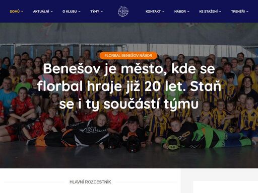florbal - floorball - sport klub florbal benešov
