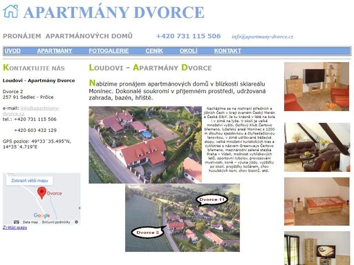 www.apartmany-dvorce.cz
