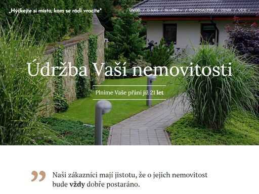 www.udrzbavasinemovitosti.cz
